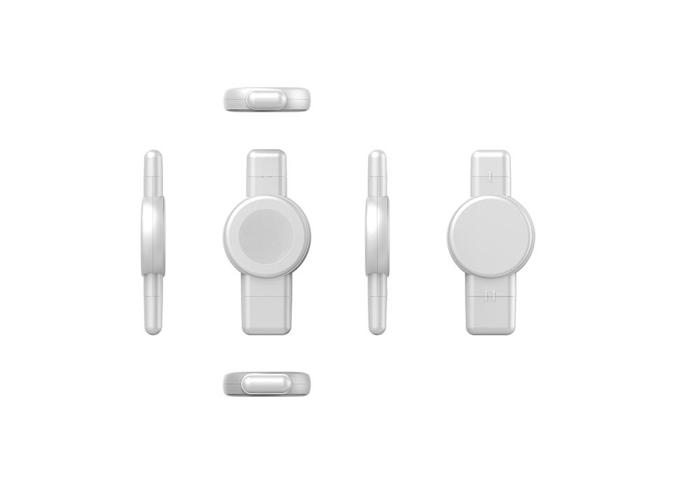Portable watch Wireless Charger Model X512（White）